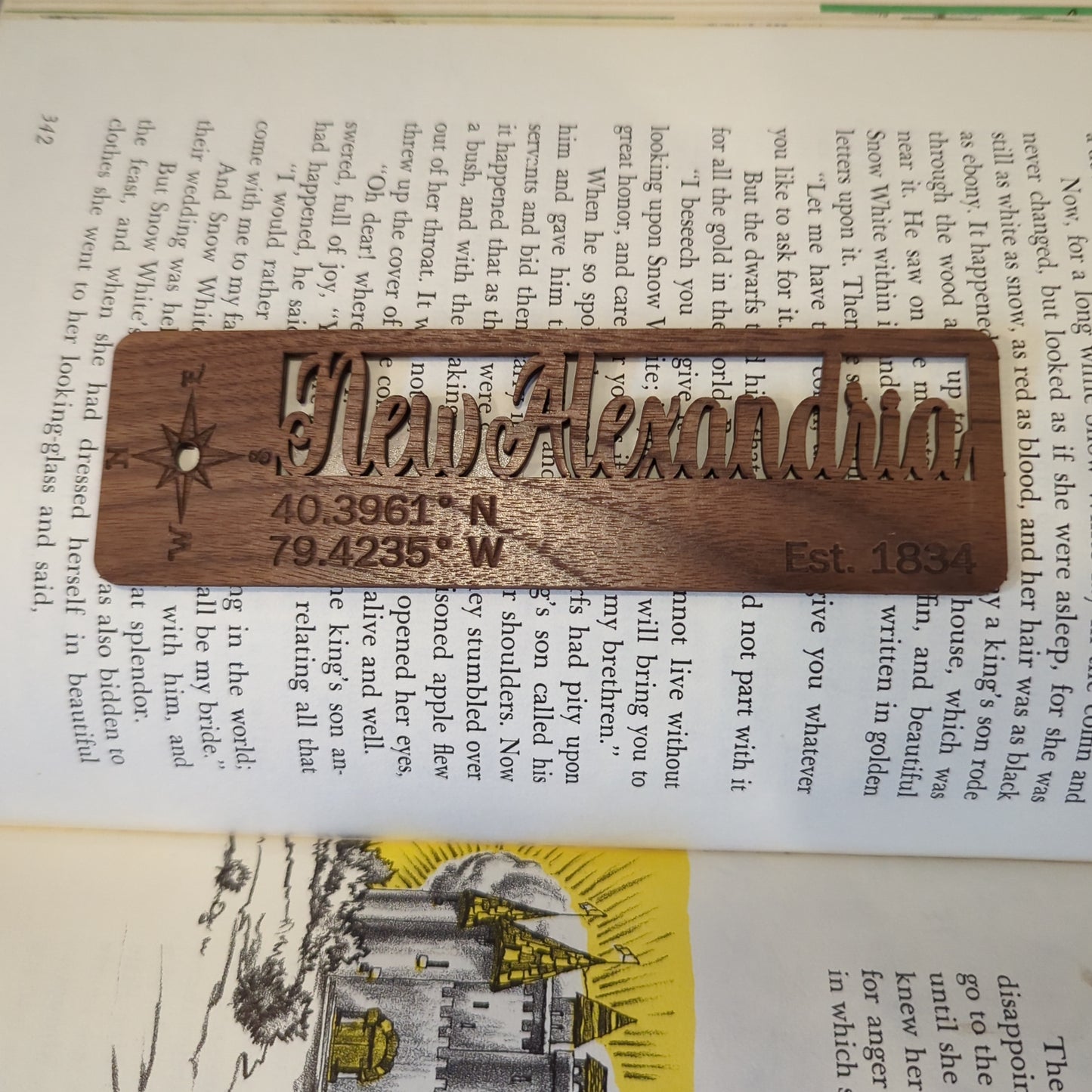 Wood Bookmark