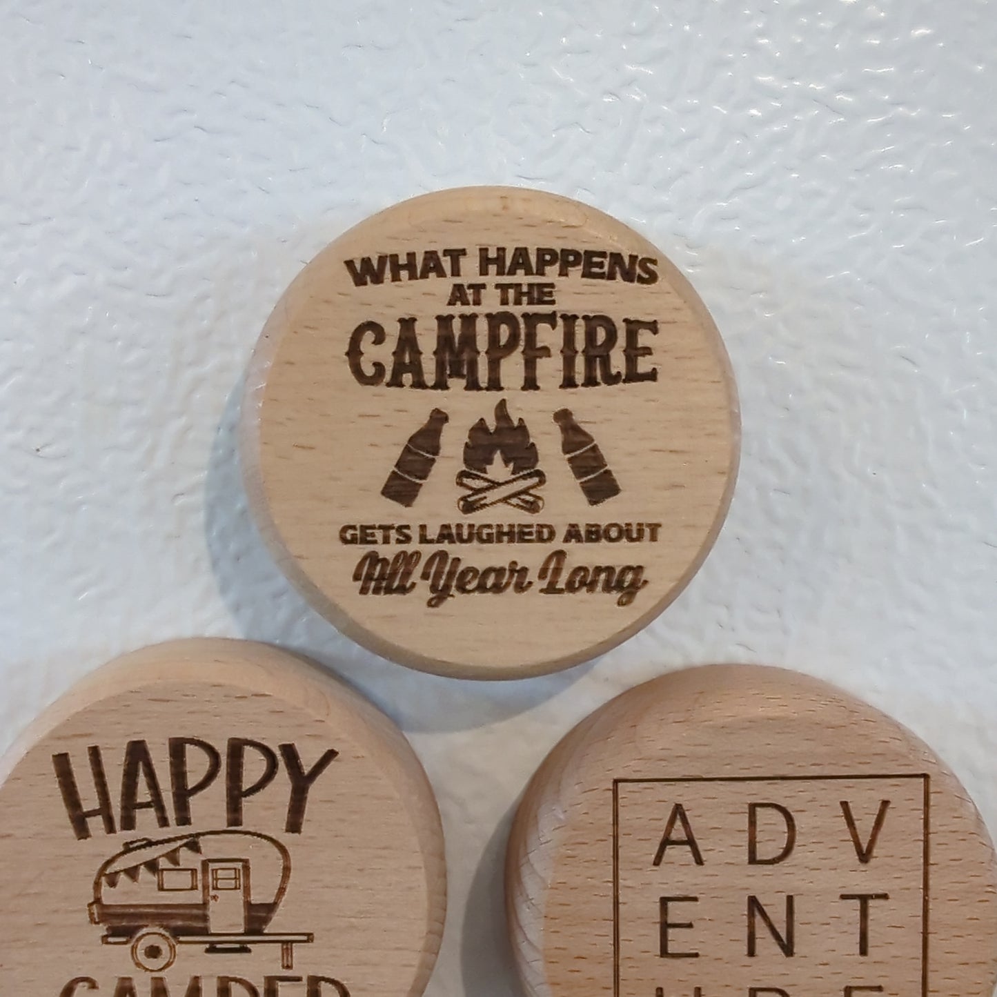 Round Magnet Bottle Opener 2.5"