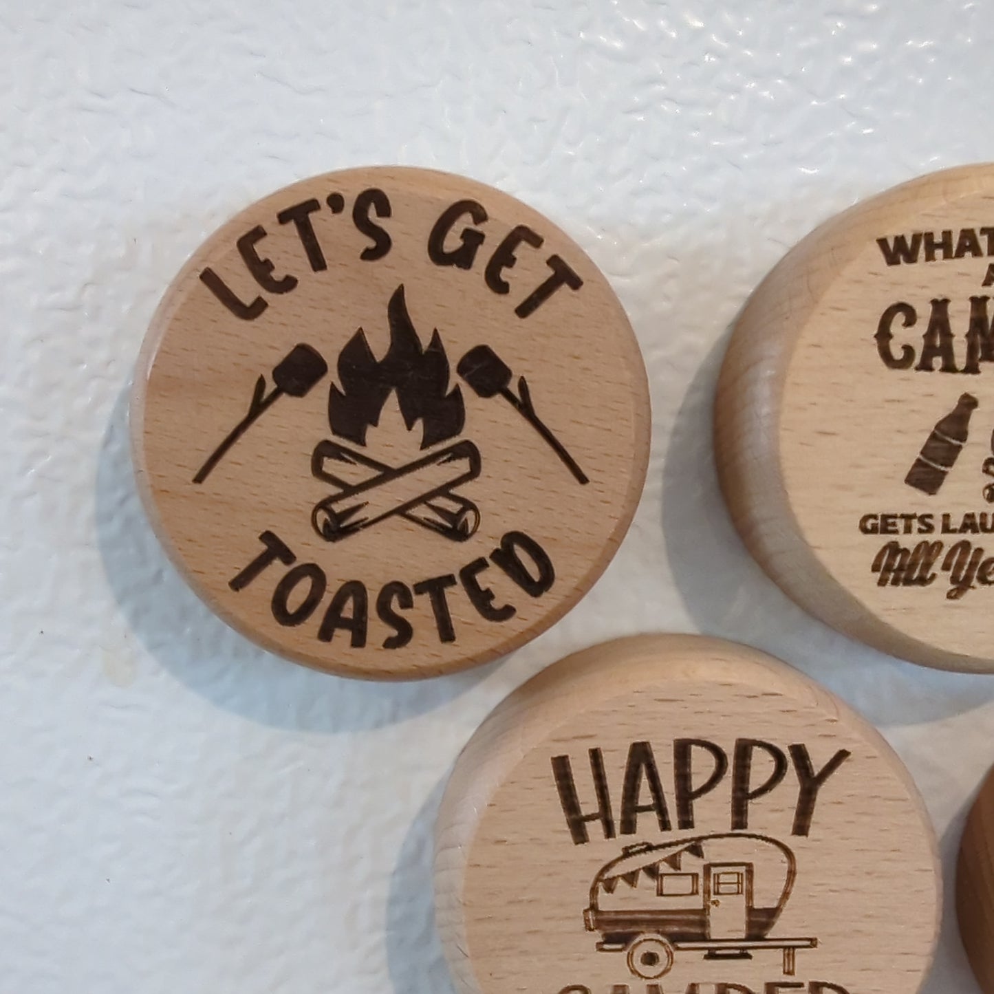 Round Magnet Bottle Opener 2.5"