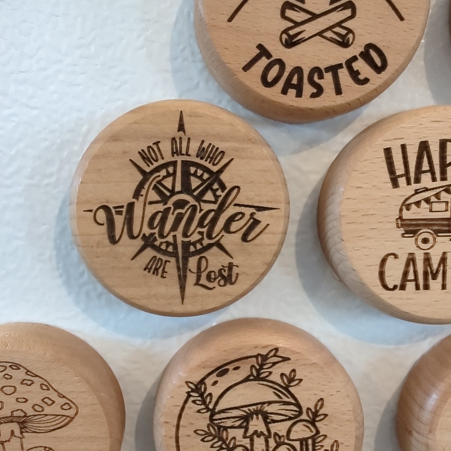 Round Magnet Bottle Opener 2.5"