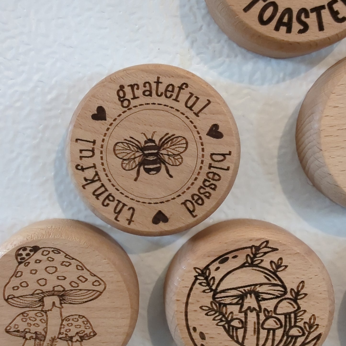 Round Magnet Bottle Opener 2.5"