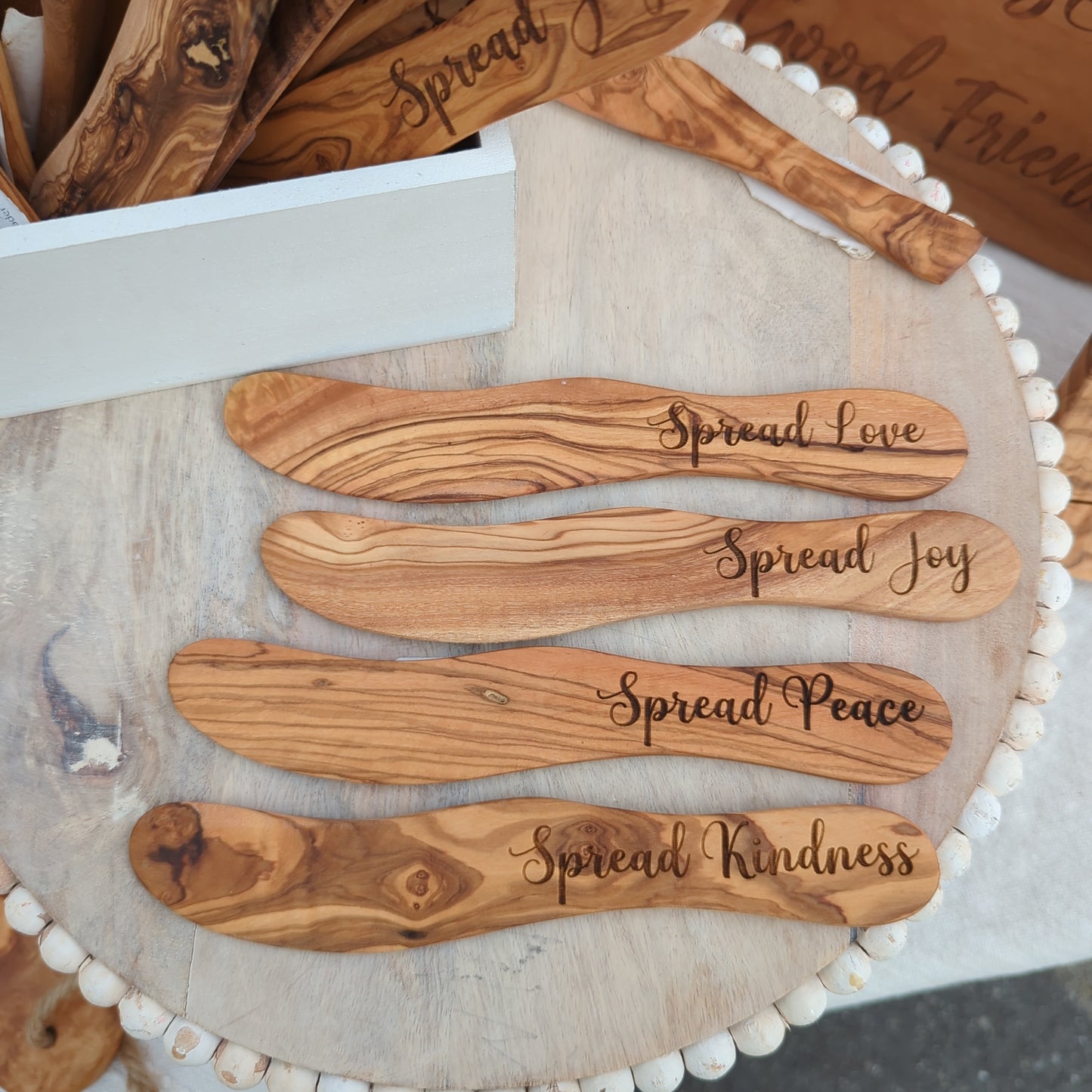 Olive Wood Spreader