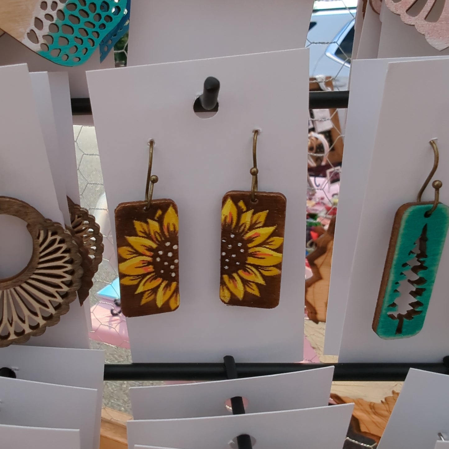 Sunflower Earrings