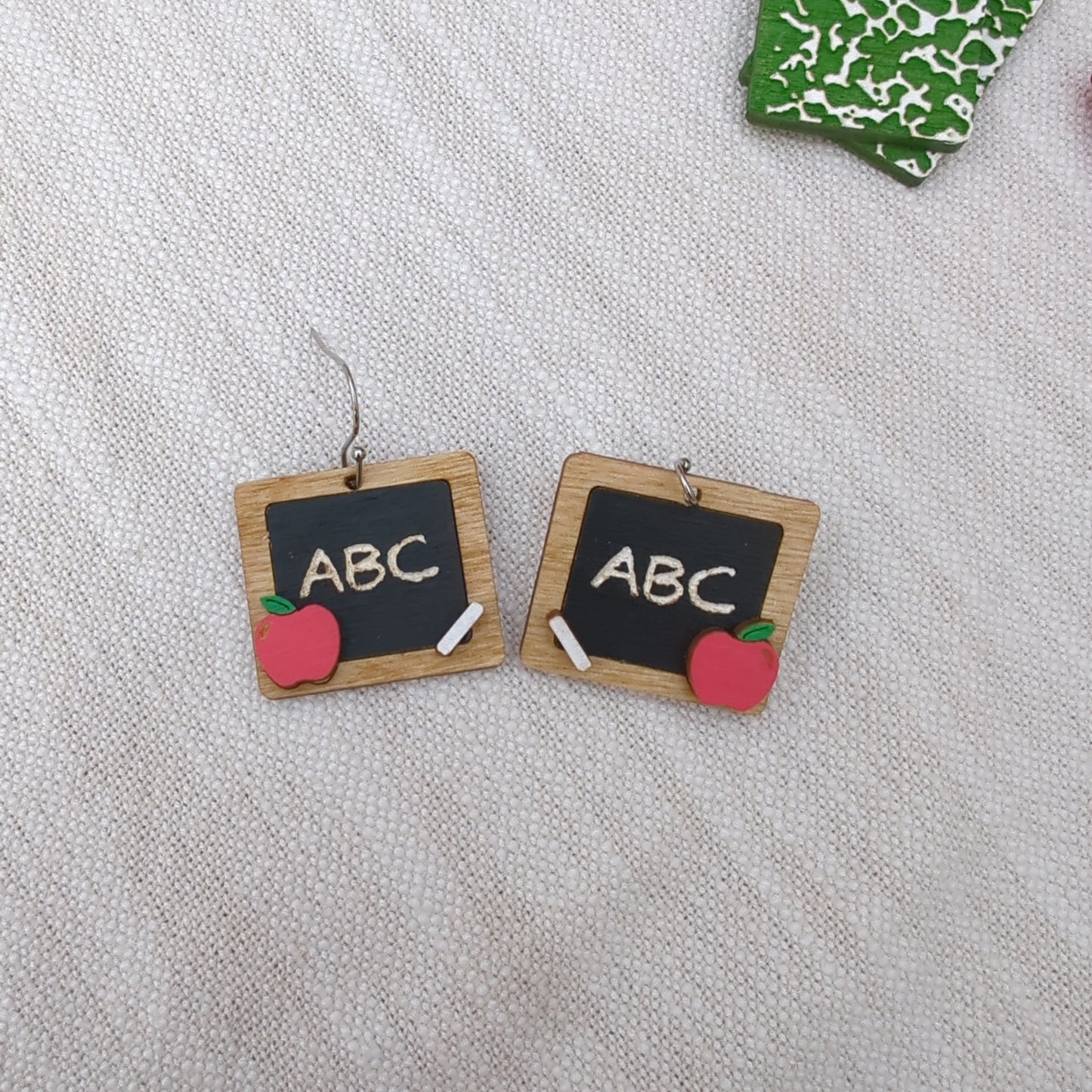 Chalkboard School Earrings
