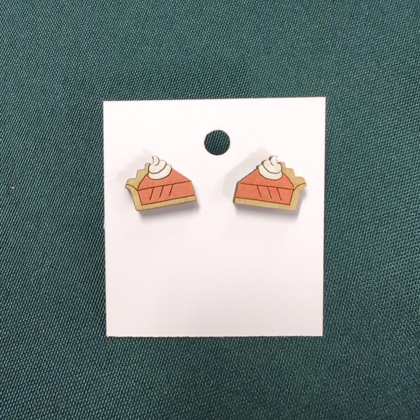 Pumpkin Pie Stud Earrings