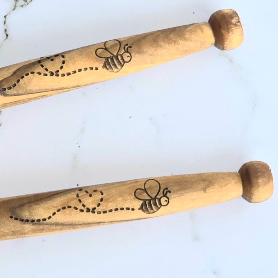 Olive Wood Honey Dipper