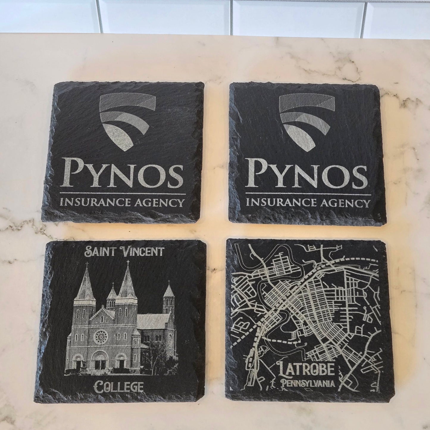 Custom Slate Coasters