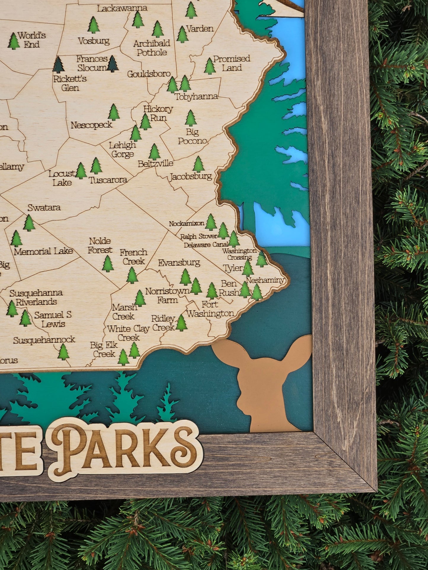 Pennsylvania State Park Map
