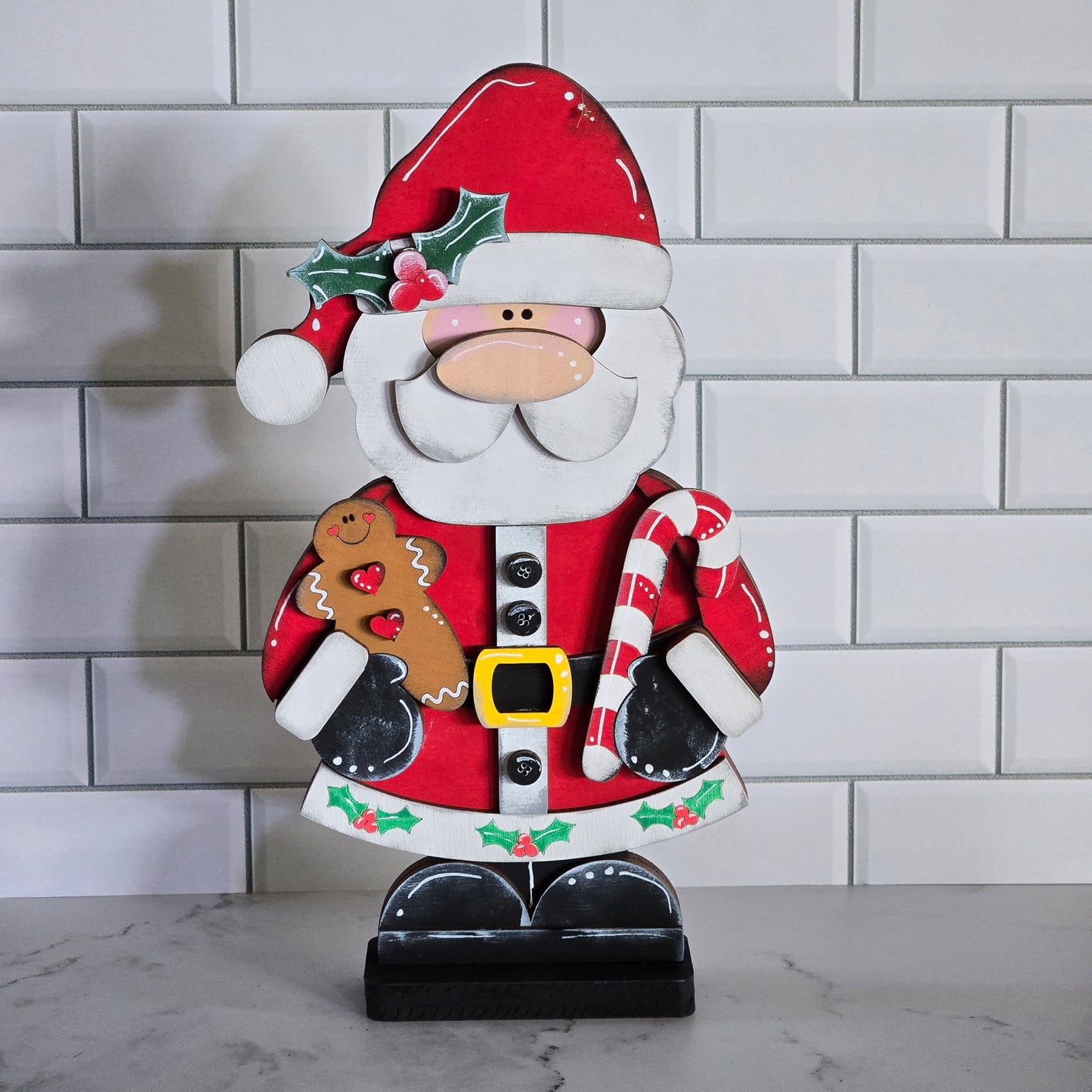 Santa Standing Shelf Sitter