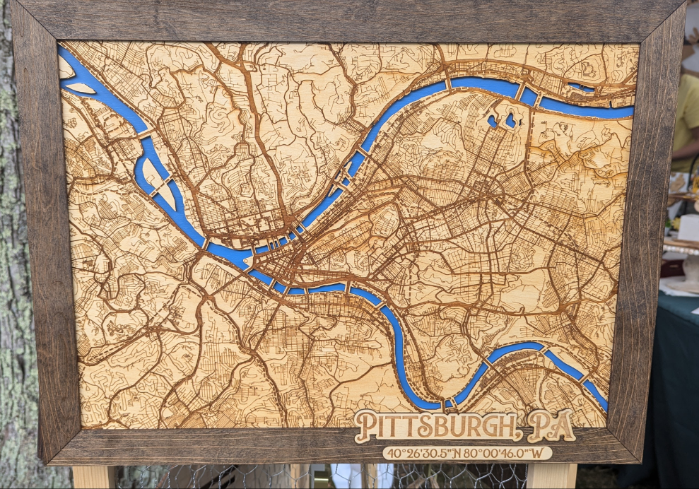 Pittsburgh Map