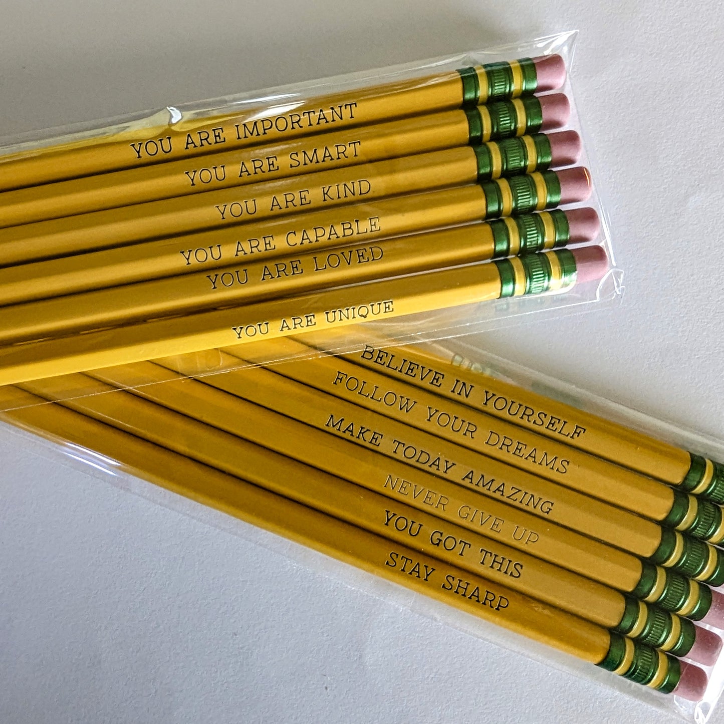 Personalized Yellow Pencils