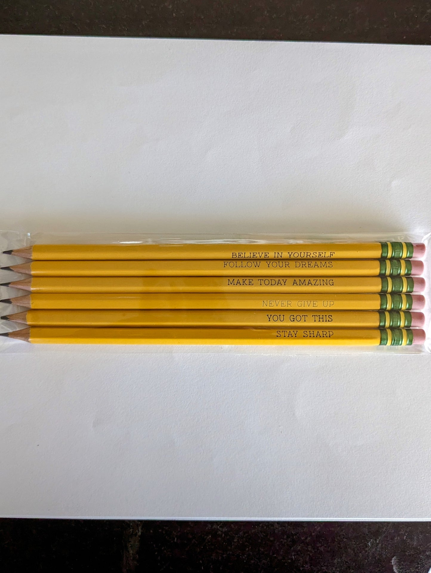 Personalized Yellow Pencils