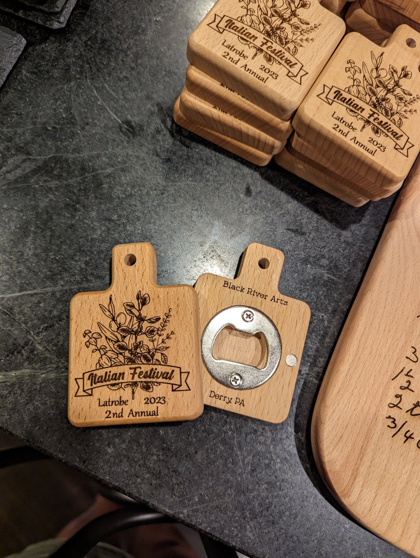 Italian Festival Magnet Bottle Opener