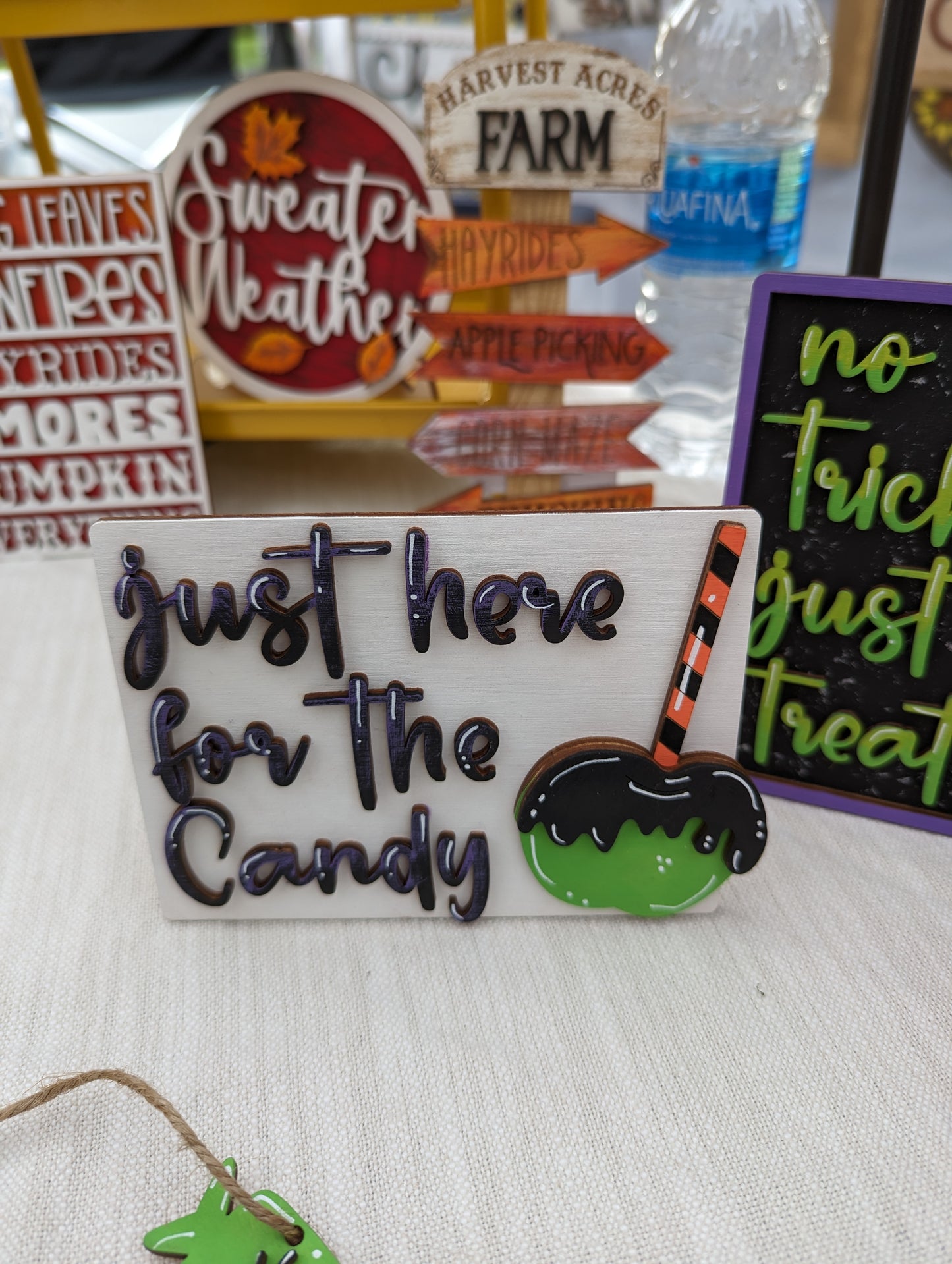 Halloween Candy Tiered Tray Pieces