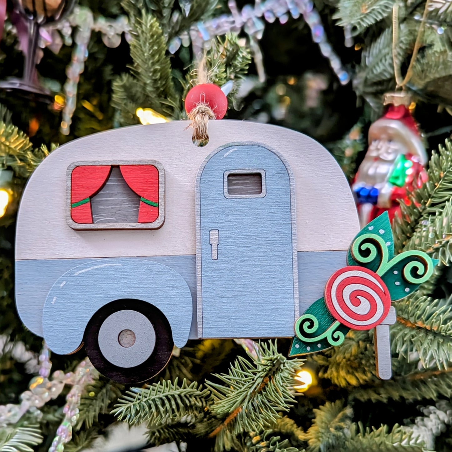Vintage Camper Ornament