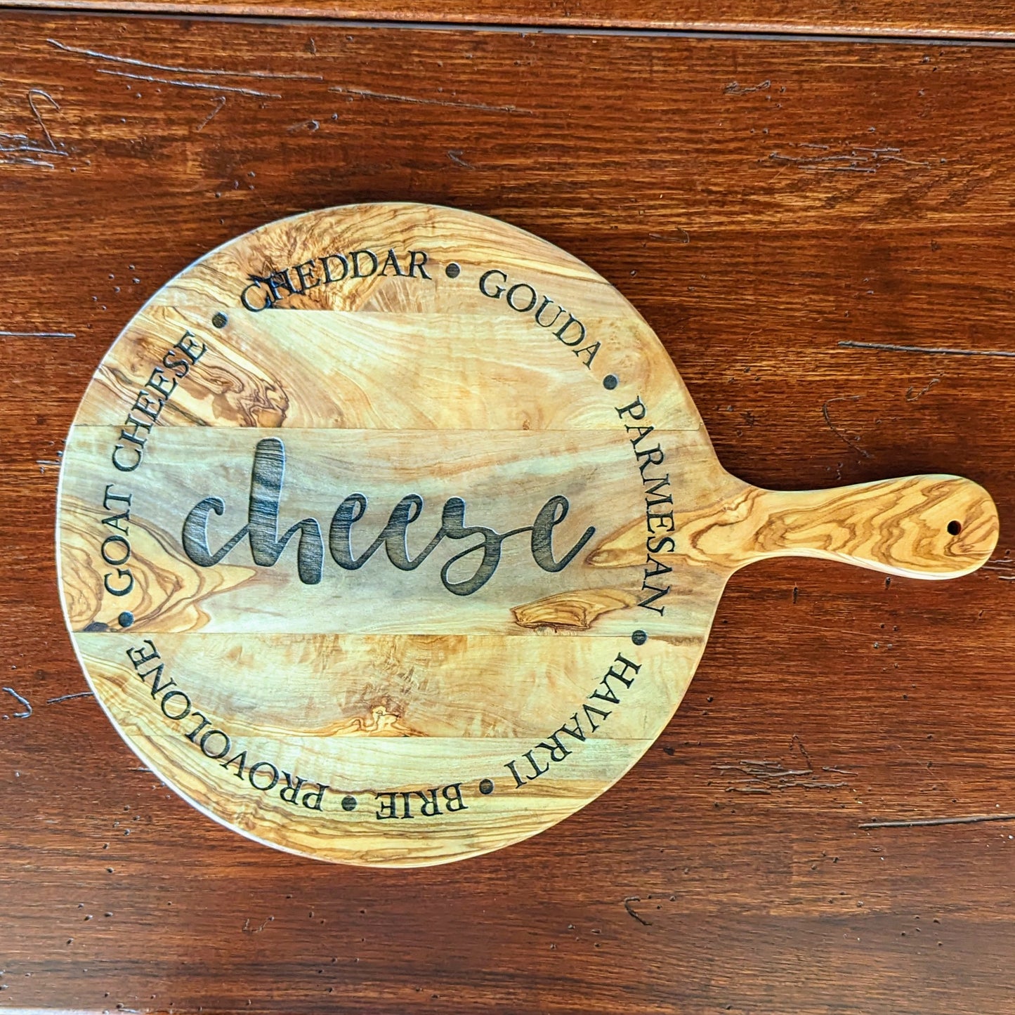 Olive Round 12" Cutting Board