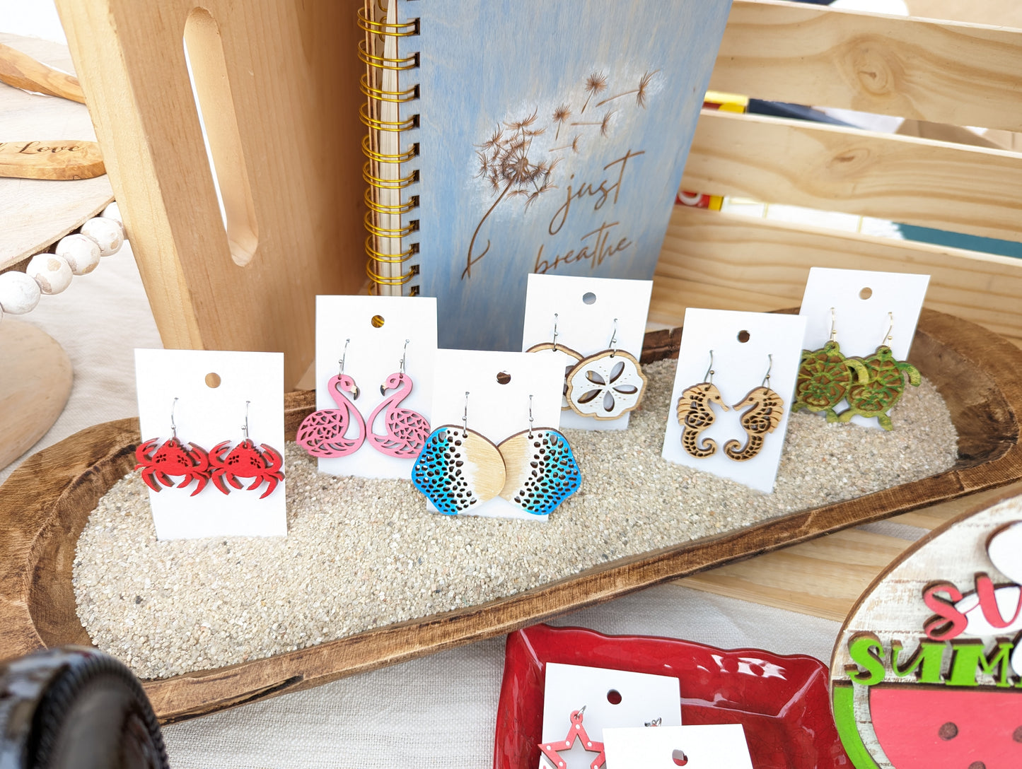 Crab Earrings