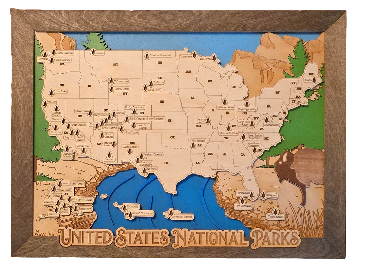 National Park Map