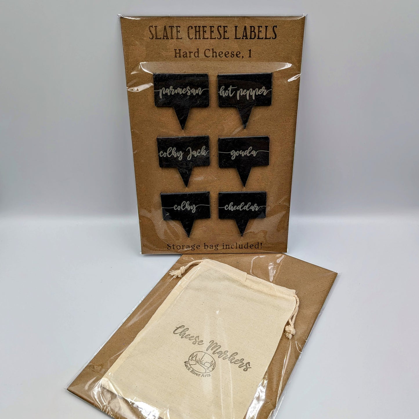 Slate Cheese Markers