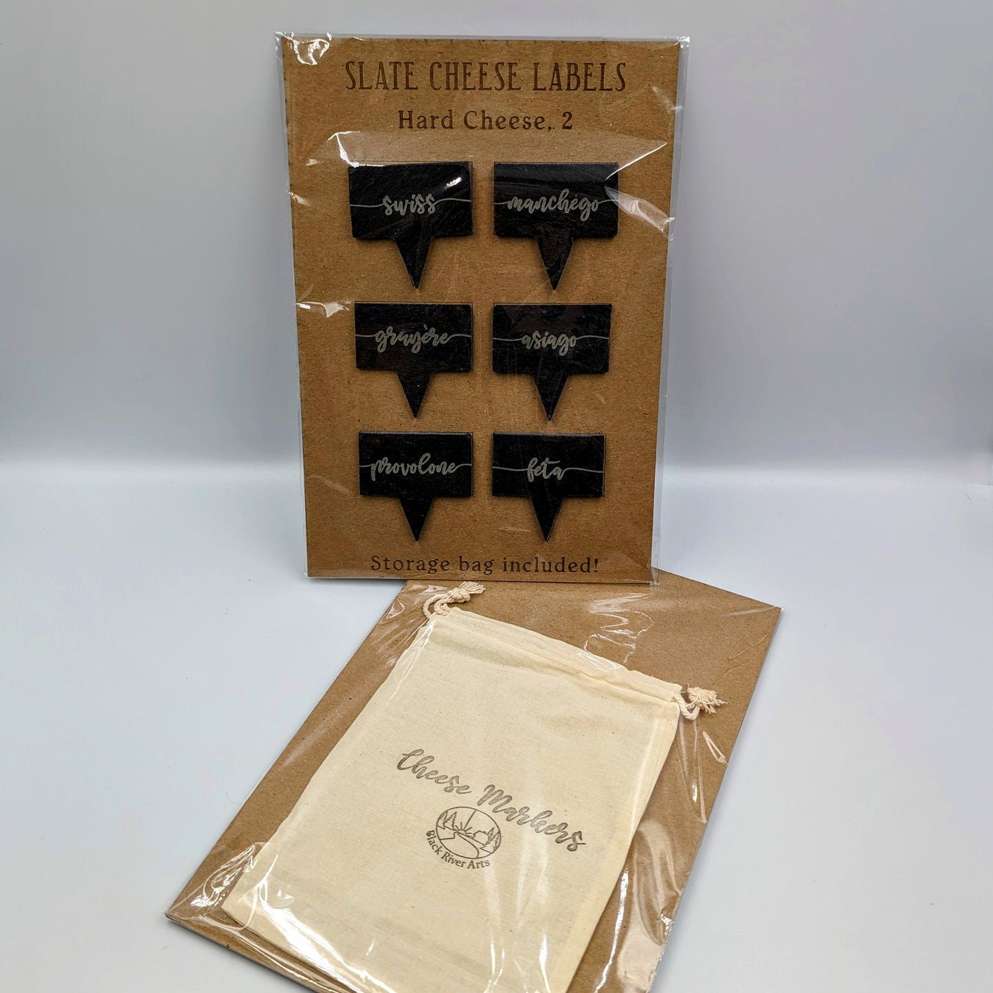 Slate Cheese Markers