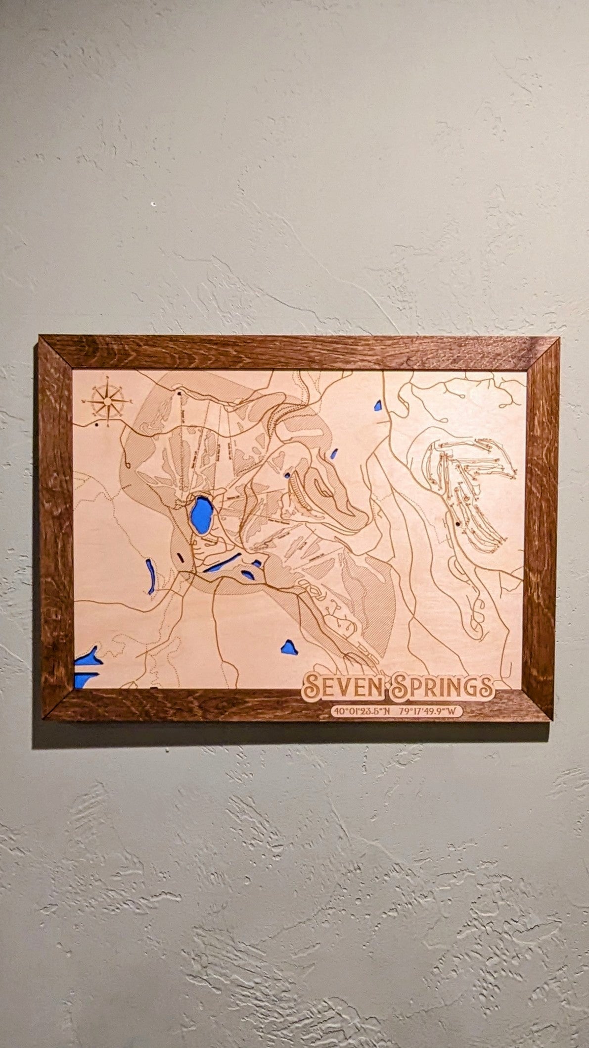 Seven Springs PA Map