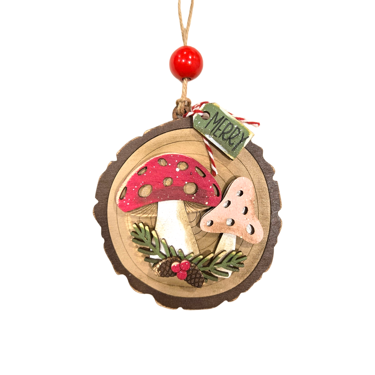 Woodslice Animal Ornament