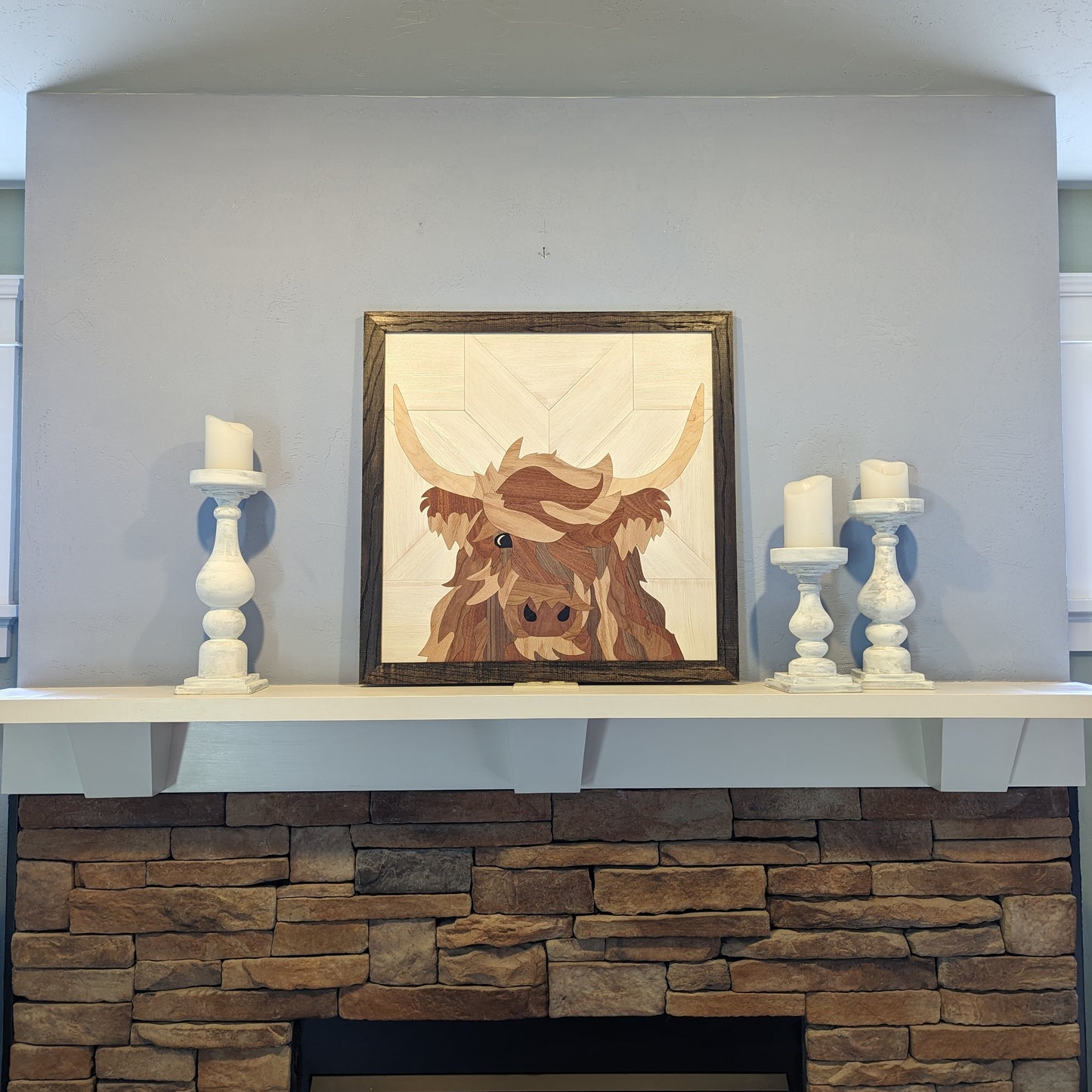 Highland Cow 24" Quilt