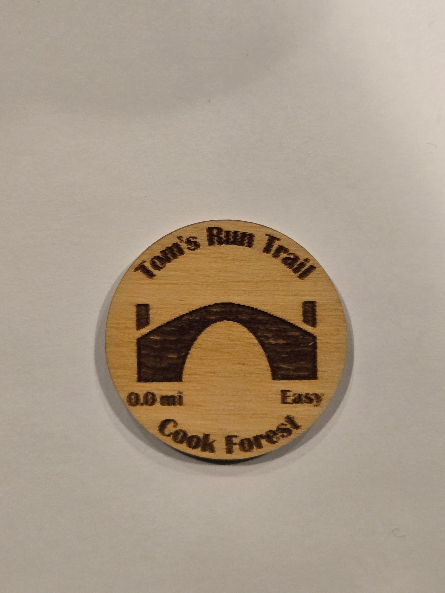 Hiking Trail Token, Cook Forest State Park