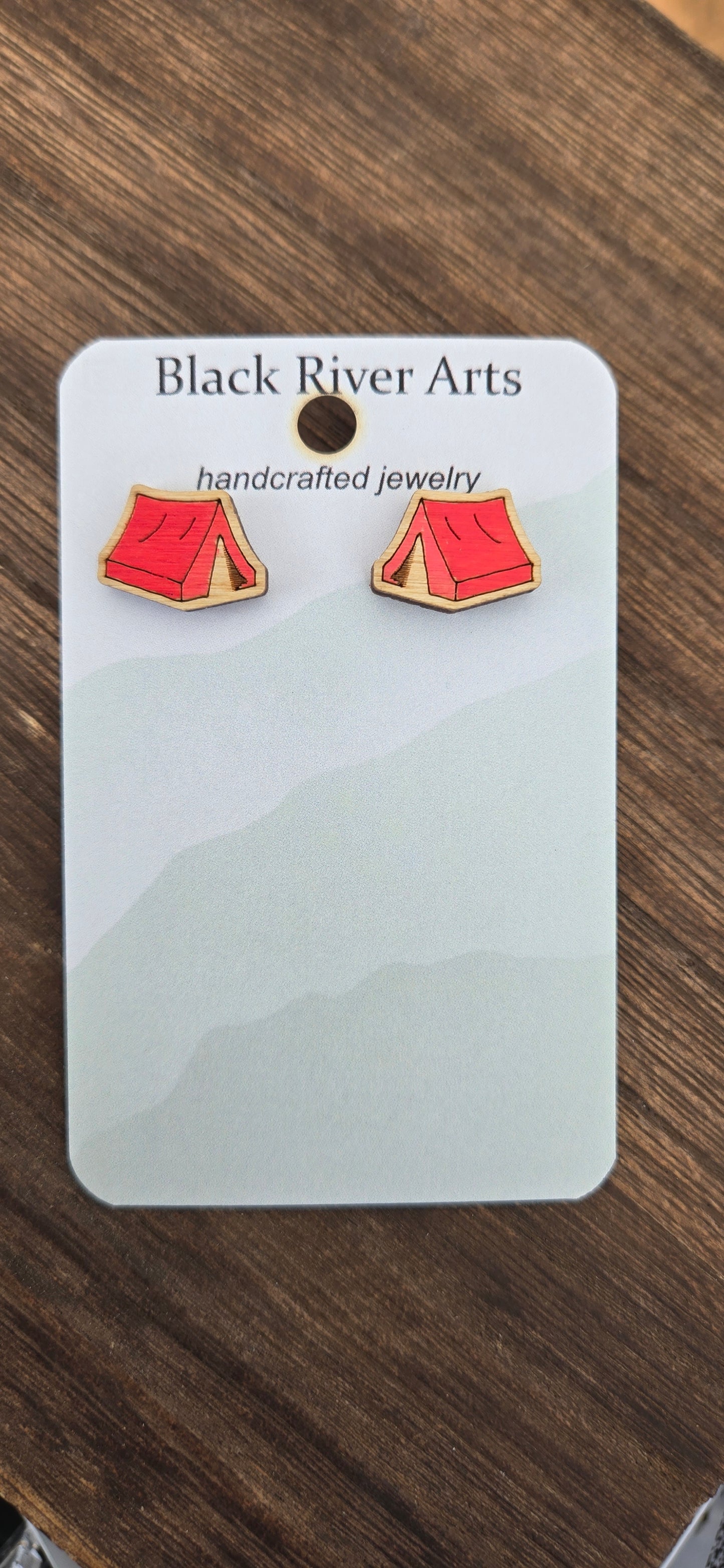 Tent Stud Earrings