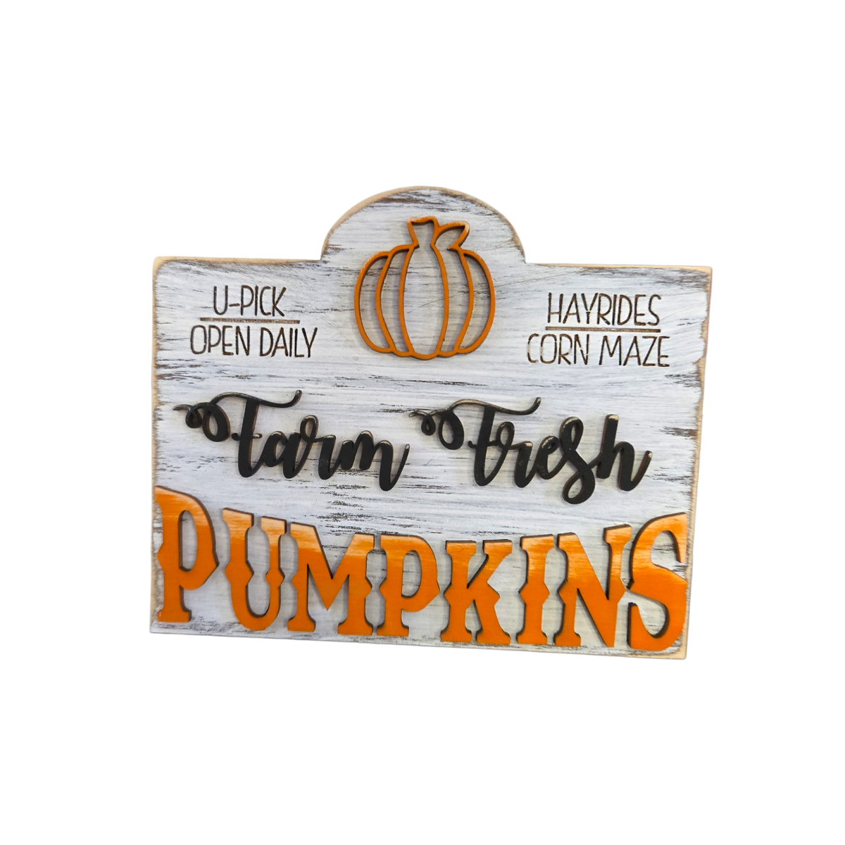 Pumpkin Farm Tiered Tray Pieces
