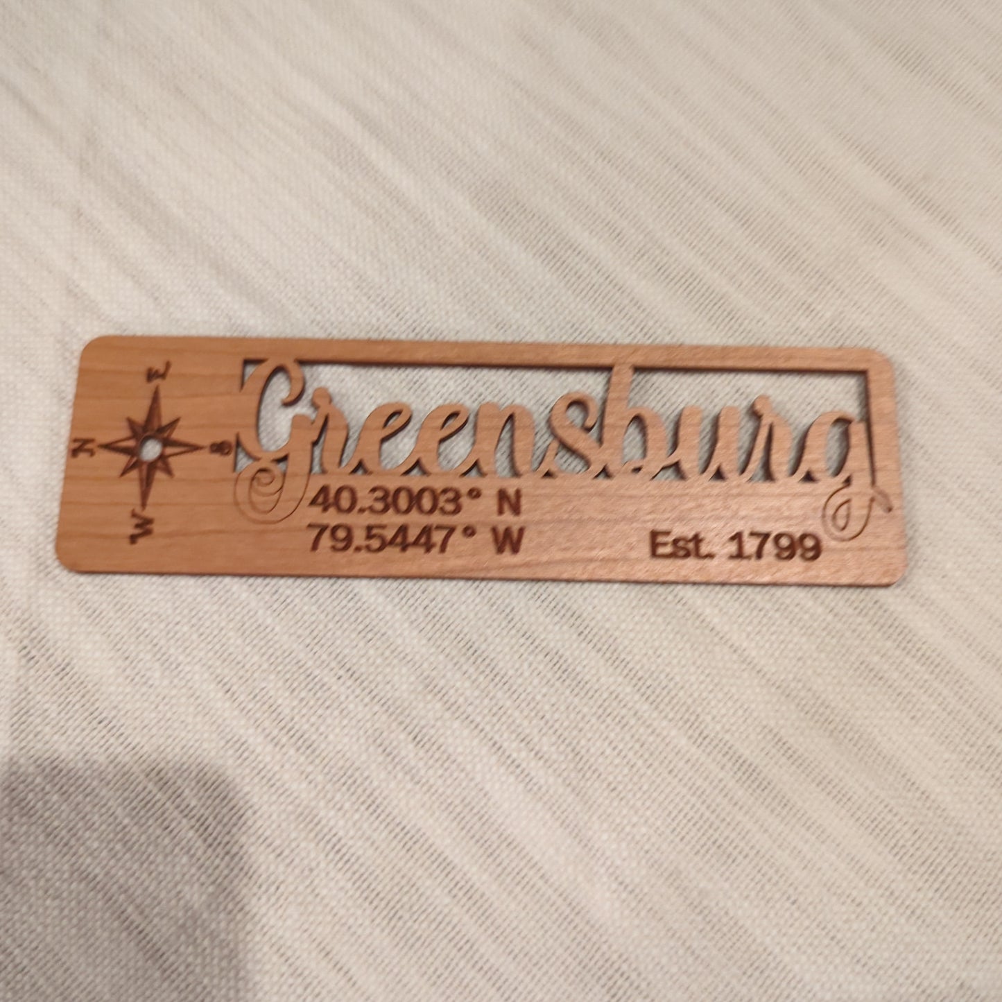 Wood Bookmark