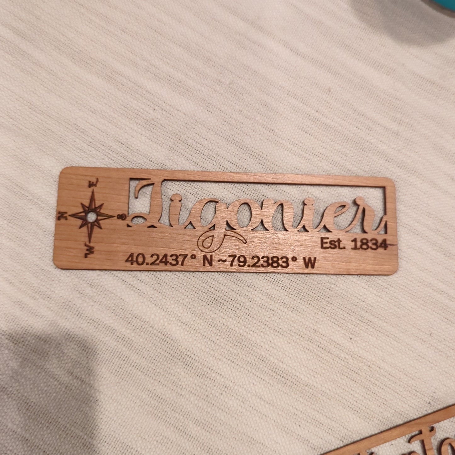 Wood Bookmark