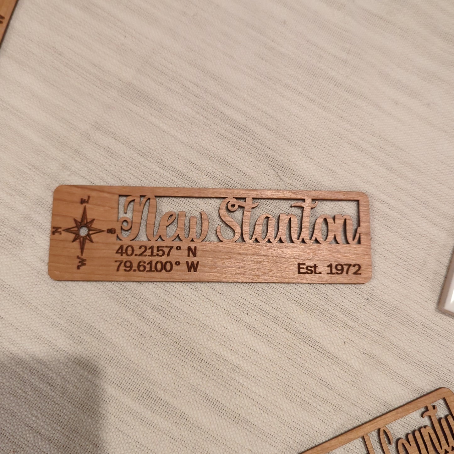 Wood Bookmark