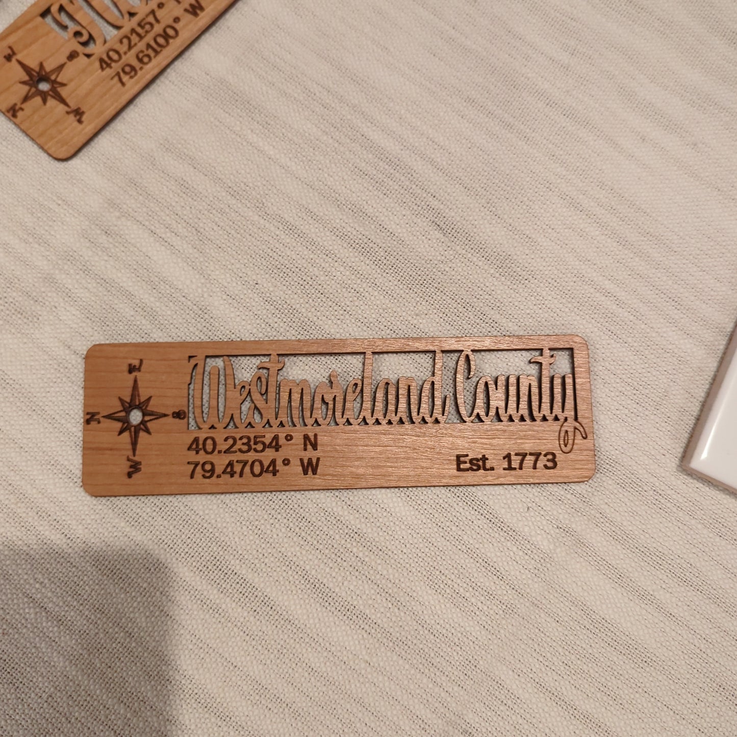 Wood Bookmark