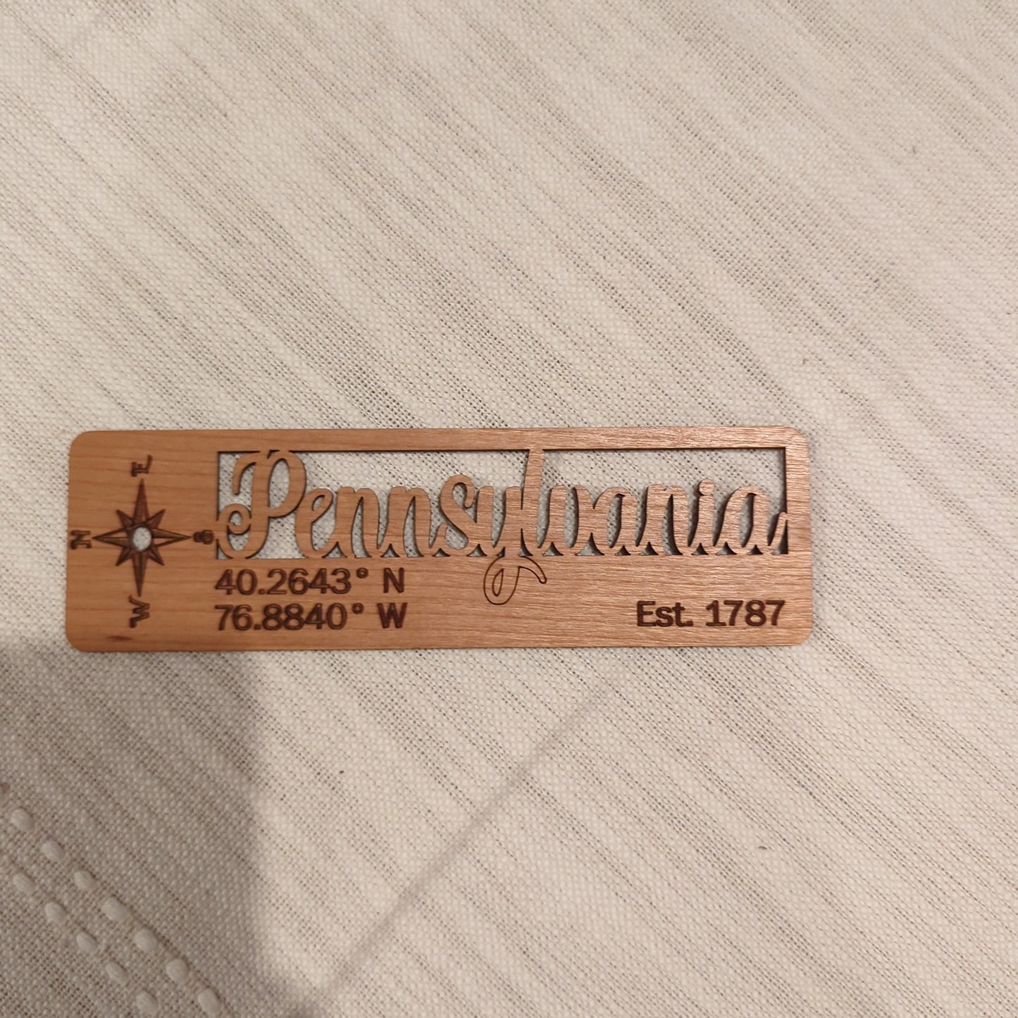 Wood Bookmark