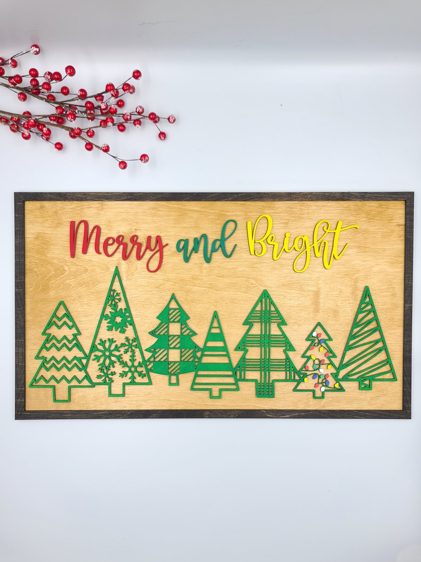 Merry & Bright Treeline