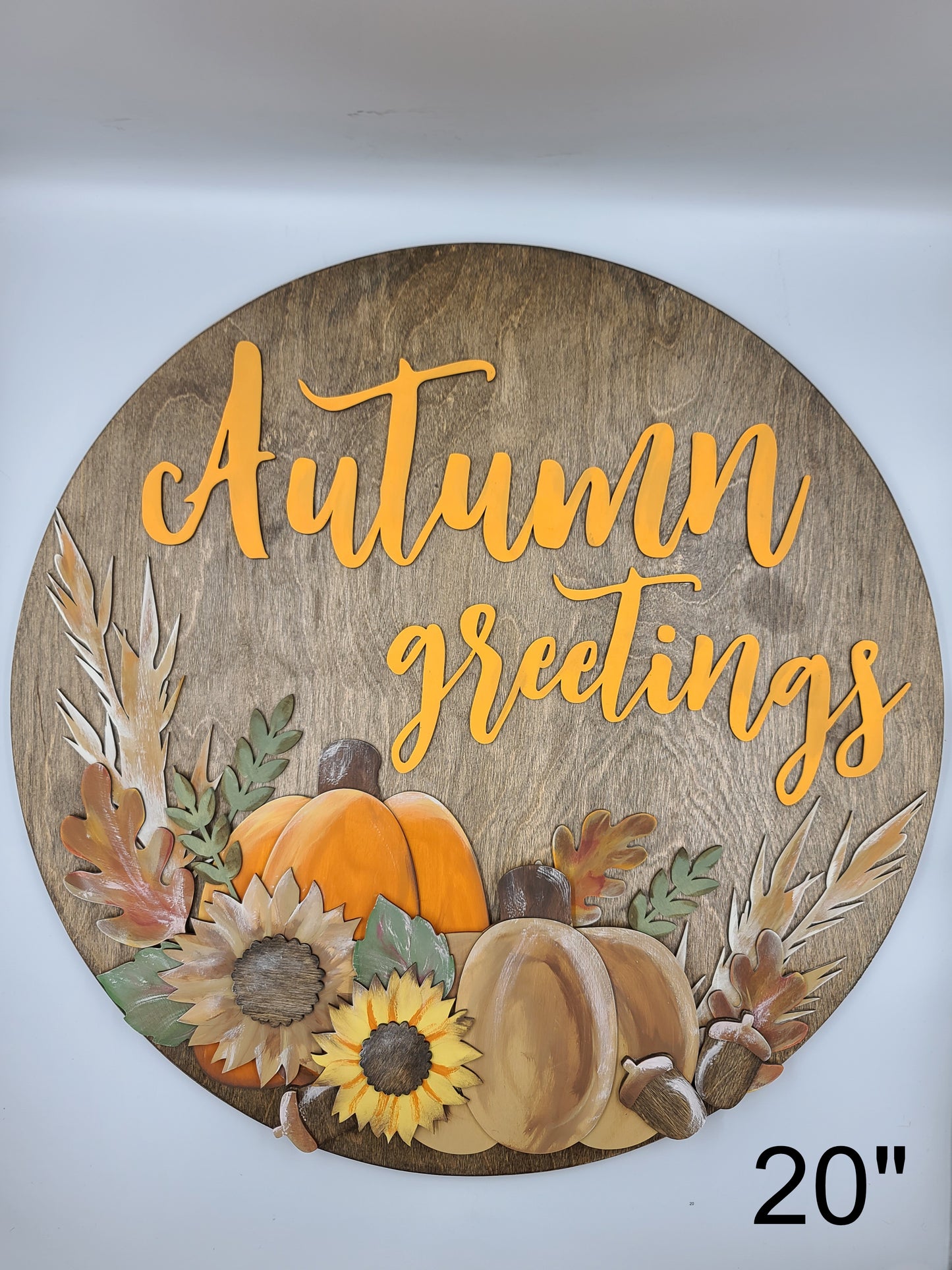 Autumn Greetings, 18"