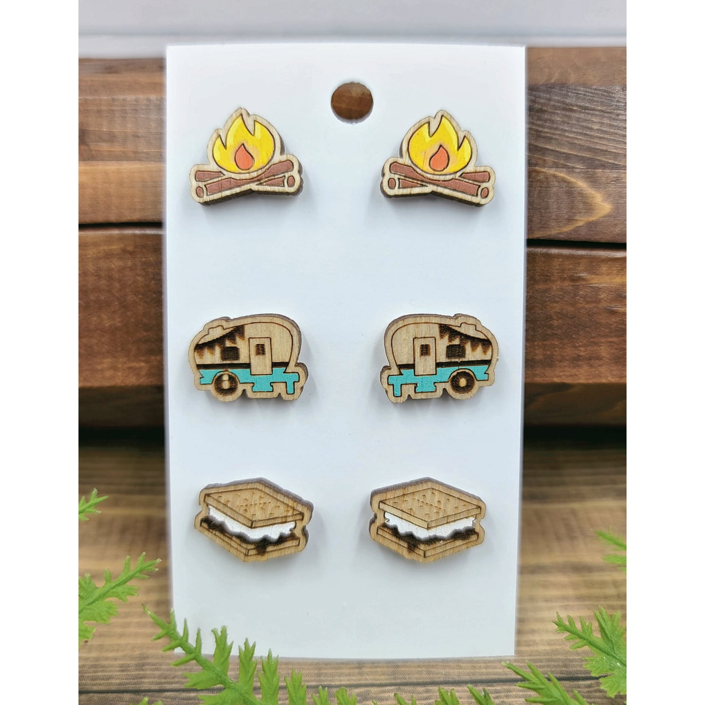 Camper Earring Set