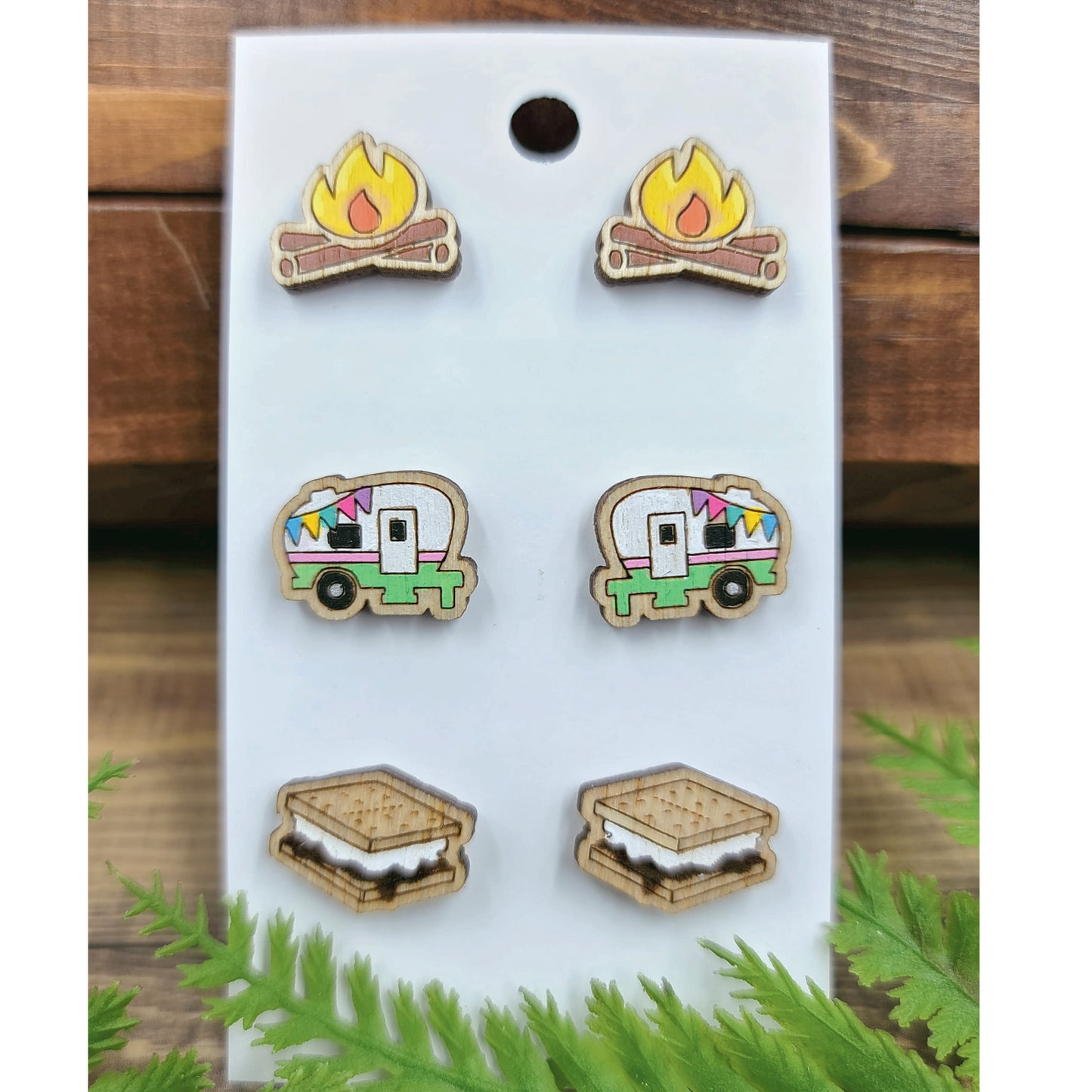 Camper Earring Set