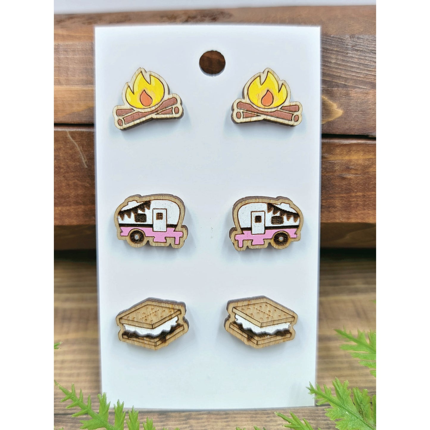 Camper Earring Set