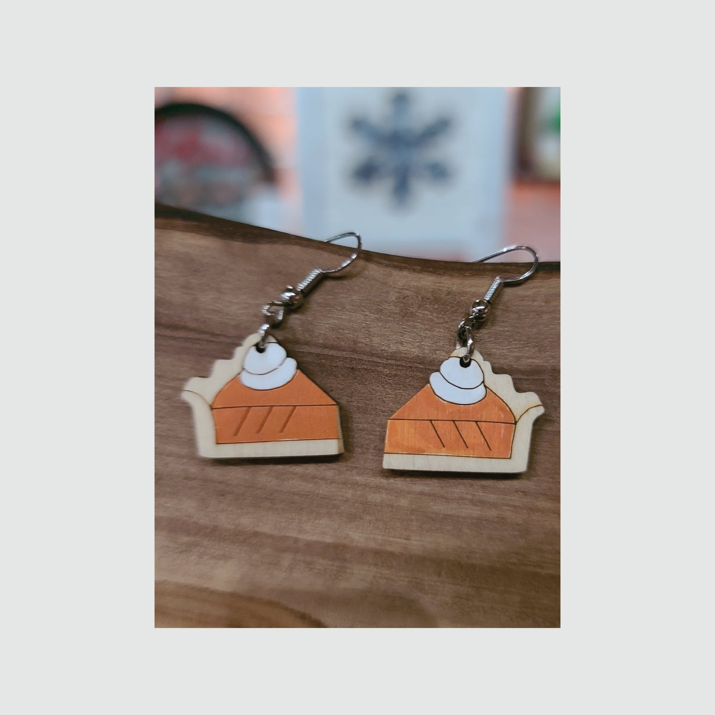 Pumpkin Pie Dangle Earrings