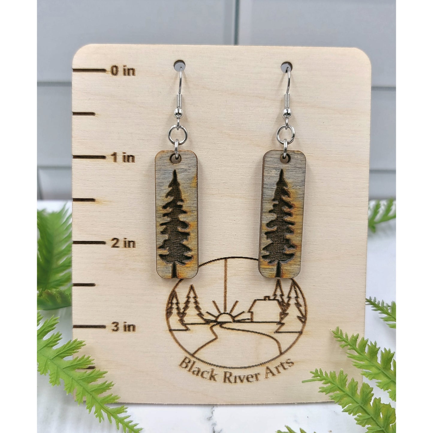 Pine Tree Earrings