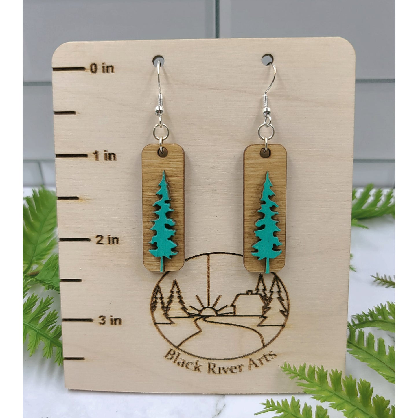 Pine Tree Earrings