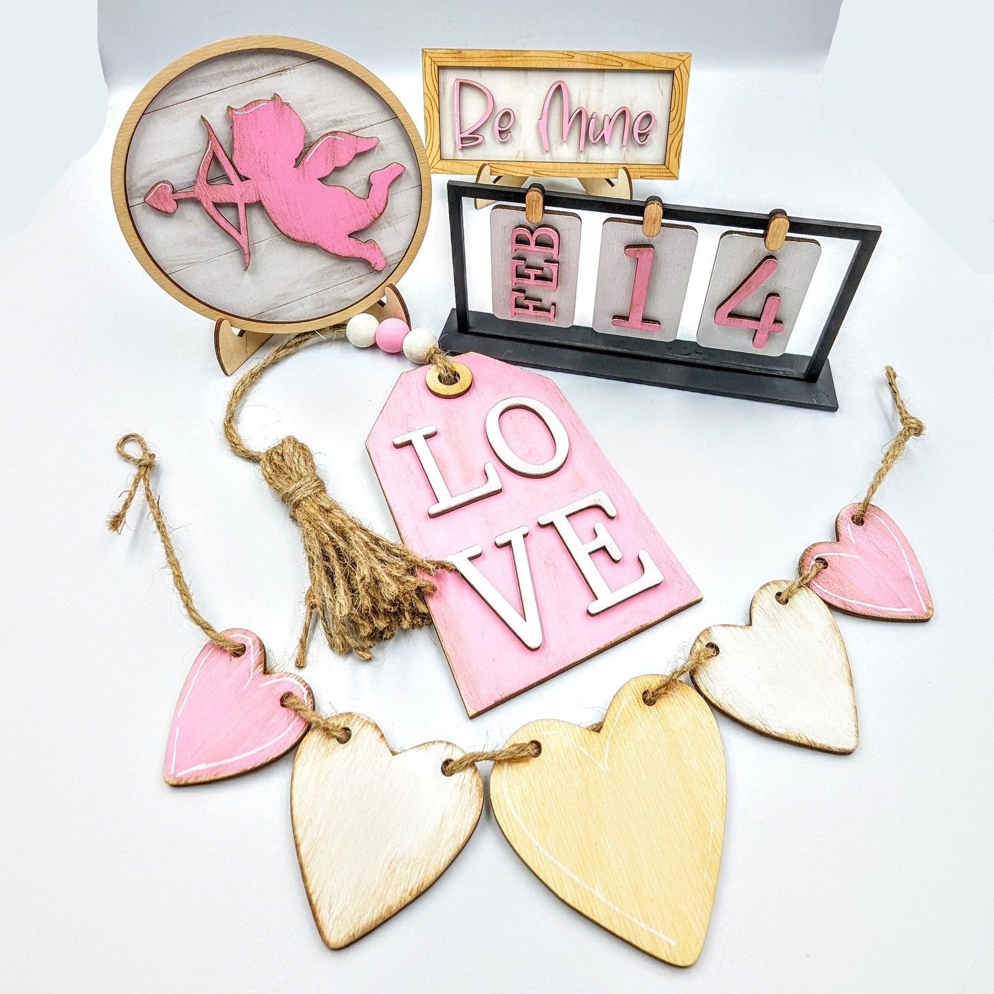 Valentine 6 pc Tiered Tray Set