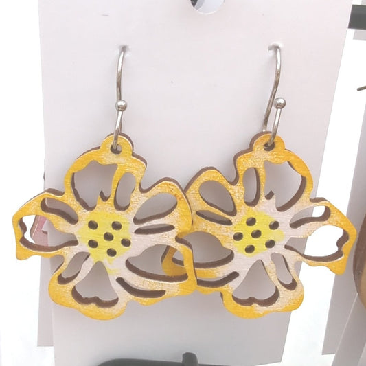 Boho Flower Earrings