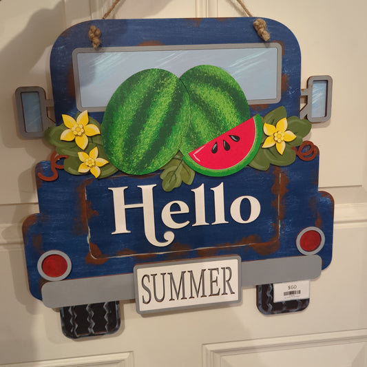 Summer Truck Sign