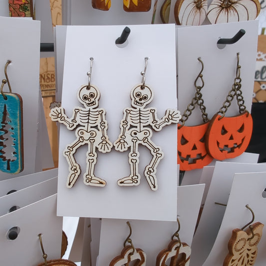 Skeleton Dangle Earrings