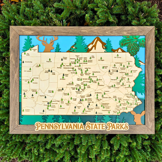 Pennsylvania State Park Map