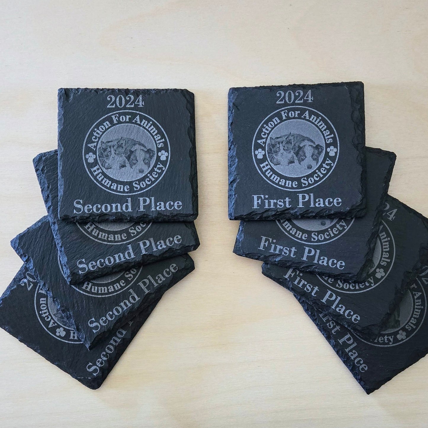 Custom Slate Coasters