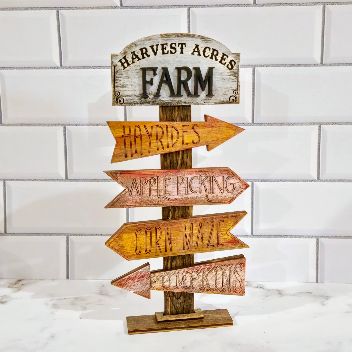 Pumpkin Farm Tiered Tray Pieces